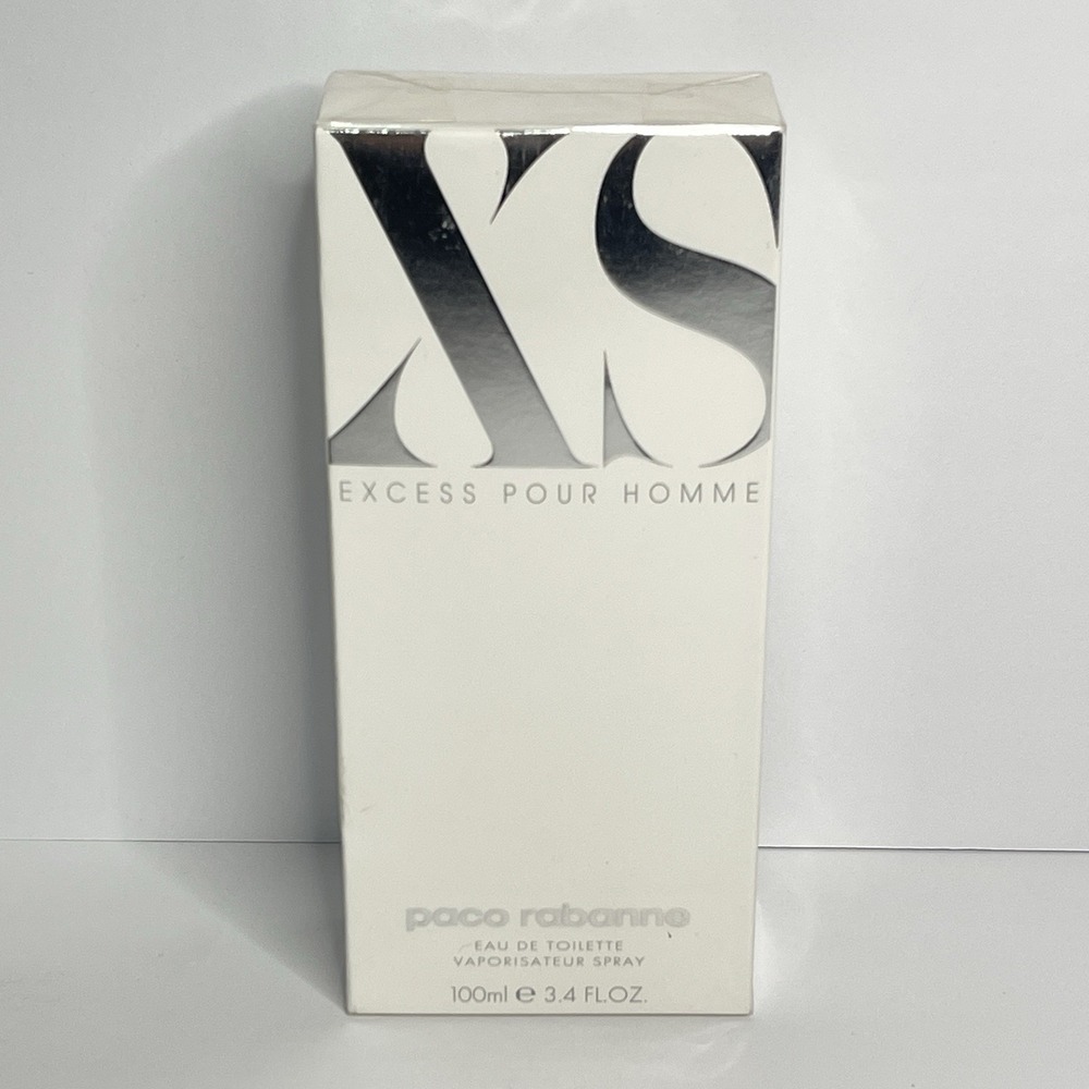 Paco Rabanne XS Excess Pour Homme Eau de Toilette 100ml 3.4oz Cologne Spray NEW